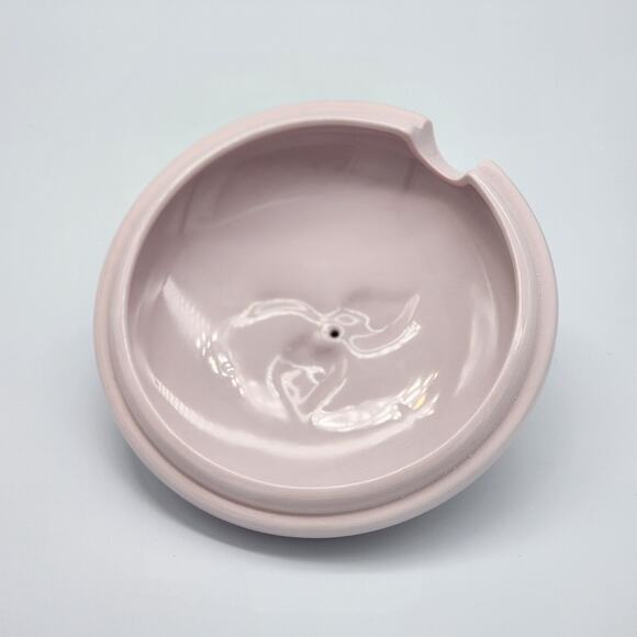 Hutschenreuther Draga Porcelaine Rose Tureen German Soft Pink w Lid and Handles - Picture 8 of 11